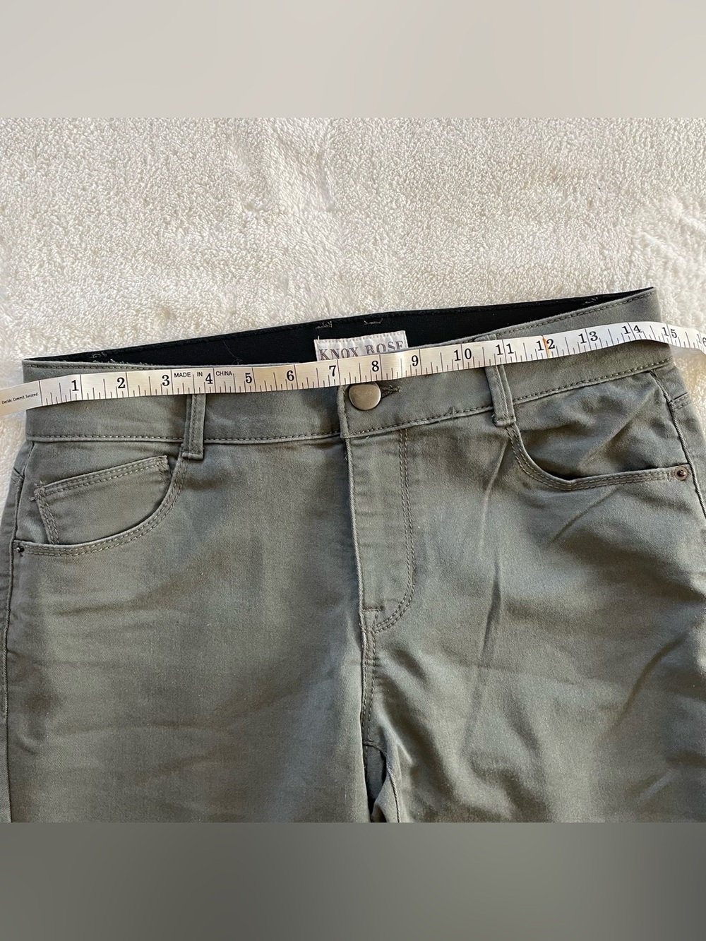 Knox Rose Olive Green Slacks size 10 - Picture 10 of 13